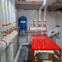 عایق کاری الاستومری و ورقکاری تاسیسات موتور خانه