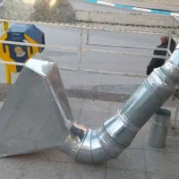 دو عدد بالای هود مخصوص رستوران فست فود و...