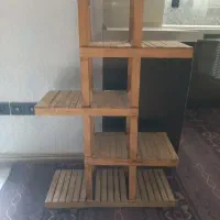 استند چوبی گل