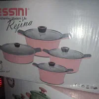 سرویس قابلمه ۸پارچه دسینی ایتالیایی مدل رجینا