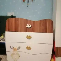 سرویس خواب کودک و نوجوان|تخت و سرویس خواب|قائم‌شهر, |دیوار