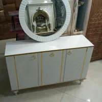 آینه کنسول میز تلویزیون ست نو آکبند|بوفه، ویترین، کنسول|سمنان, |دیوار