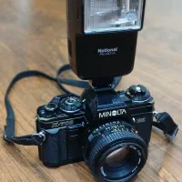 دوربین آنالوگ Minolta X 700 + MD 50mm+Tamron 135mm