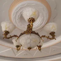 لوستر۵شعله|لوستر و چراغ آویز|فردیس, شهرک ارم|دیوار