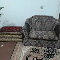 فروش 4 تخته فرش 6 متری و 1 تخته 9 متری ومبل وپشتی|فرش|مریوان, |دیوار