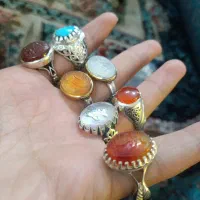 عقیق فیروزه نباتی در خطی|جواهرات|ری, اقدسیه|دیوار