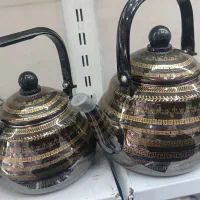قهوه ساز گوسونیک و کتری قوری لعابی