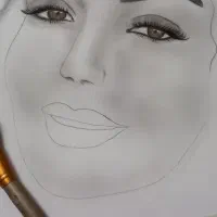 تابلو نقاشی سیاهقلم، رنگ روغن ...|تابلو، نقاشی، عکس|کرمان, |دیوار