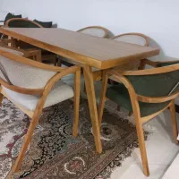 میز نهارخوری چوب راش نو|میز و صندلی غذاخوری|قم, شهرک قدس|دیوار