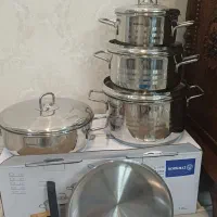 سرویس قابلمه استیل وسرویس قابلمه چدن