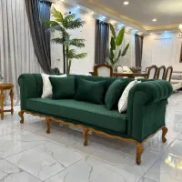 مبل دو رنگ شیک سالم ارزان قیمت