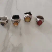 چهار عدد انگشتر  فروش فوری
