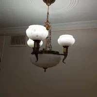 لوستر|لوستر و چراغ آویز|میانه, |دیوار