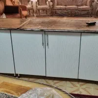 کابینت در mdf سفید و هود و سینک|مصالح و تجهیزات ساختمان|مبارکه, |دیوار