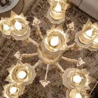 آباژور کنار سالنی چلچراغ ۱۱شاخه