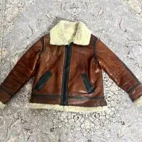 کاپشن بوفالو اصل چرمی