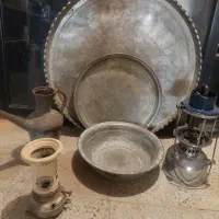 لوازم مسی قدیمی|کلکسیون اشیاء عتیقه|رودهن, |دیوار