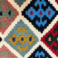 گلیم دست بافت|گلیم، جاجیم، گبه|رشت, آزادگان|دیوار