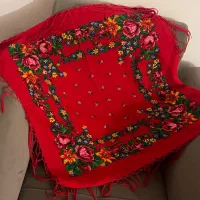 چارقد پشمی قدیمی