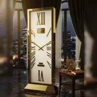 ساعت قدی ایستاده استیل لوکس