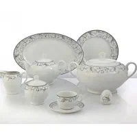 ظرف های چینی دوازده نفر  چینی زرین