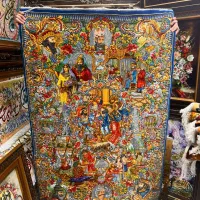 تابلوفرش نفیس صادراتی سلاطین