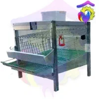 قفس بلدرچین تخمگذار یک طبقه