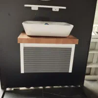 ساخت کابین وروشویی باکس واینه|لوازم سرویس بهداشتی|آمل, |دیوار