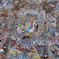 یک جفت فرش دست باف ۱۲ متری کاشمر یک جفت