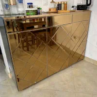 کنسول چوبی|بوفه، ویترین، کنسول|کیش, |دیوار