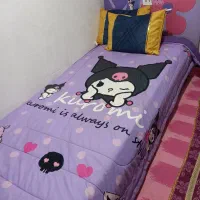 تخت خواب شیک تک نفره(صورتی)