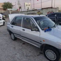 پراید نقره ای مدل 88 بی رنگ