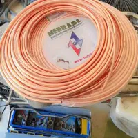 لوله مسی کولر گازی با عایق و پرایمر پیچ شده