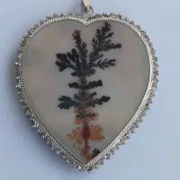 گردنبند شجر نقره