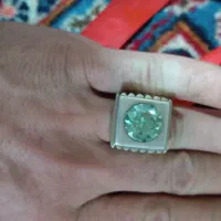 انگشتر جواهرات موزنایت الماس روسی