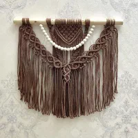 دیوارکوب مکرومه