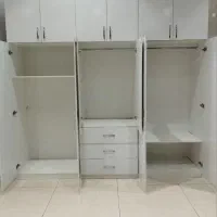 کمد دیواری باکسی آماده مخصوص لباس و رختخواب|جاکفشی، کمد، دراور|رشت, خمیران زاهدان|دیوار