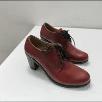 کفش زنانه رسمی اداری چرمیران چرم گاوی طبیعی نو