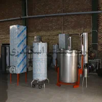 دیگ صنعتی عرقگیری تقطیر عرق گیر و گلاب گیر 400