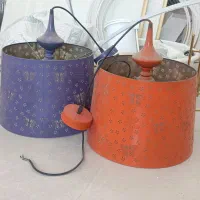 لوستر اسپرت .نارنجی و بنفش