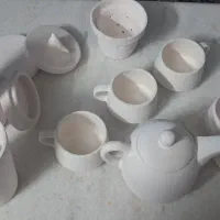 سرویس چایخوری سفالی