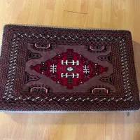 ۲ عدد پشتی  دستباف