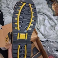 کفش بوت کاترپیلار چرم نو|کیف، کفش، کمربند|فولادشهر, مسکن مهر فولادشهر|دیوار