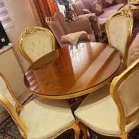 ناهار خوری سلطنتی استیل ۴ نفره