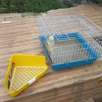 قفس خرگوش به همراه لوازم