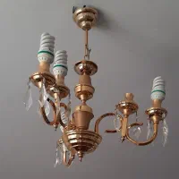 لوستر اب طلا جفتی