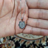 گردنبند زنجیر و پلاک وان یکاد استیل رنگ ثابت|بدلیجات|تهران, سبلان (لشگر)|دیوار