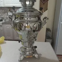 سماور برنجی ۷لیتری گازی