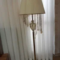 آپاژورایستاده کریستالی وپایه فلزطلایی شیک وزیبا