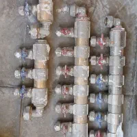 فروش کلکتور 3Bو6Bدوعدد با شیر ربع گرد|مصالح و تجهیزات ساختمان|زرقان, |دیوار